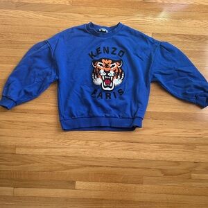 Kenzo Royal Blue Tiger Crewneck